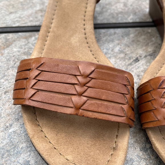 Ralph Lauren Carmel Ankle Strap Wedge Sandals - Picture 12 of 13